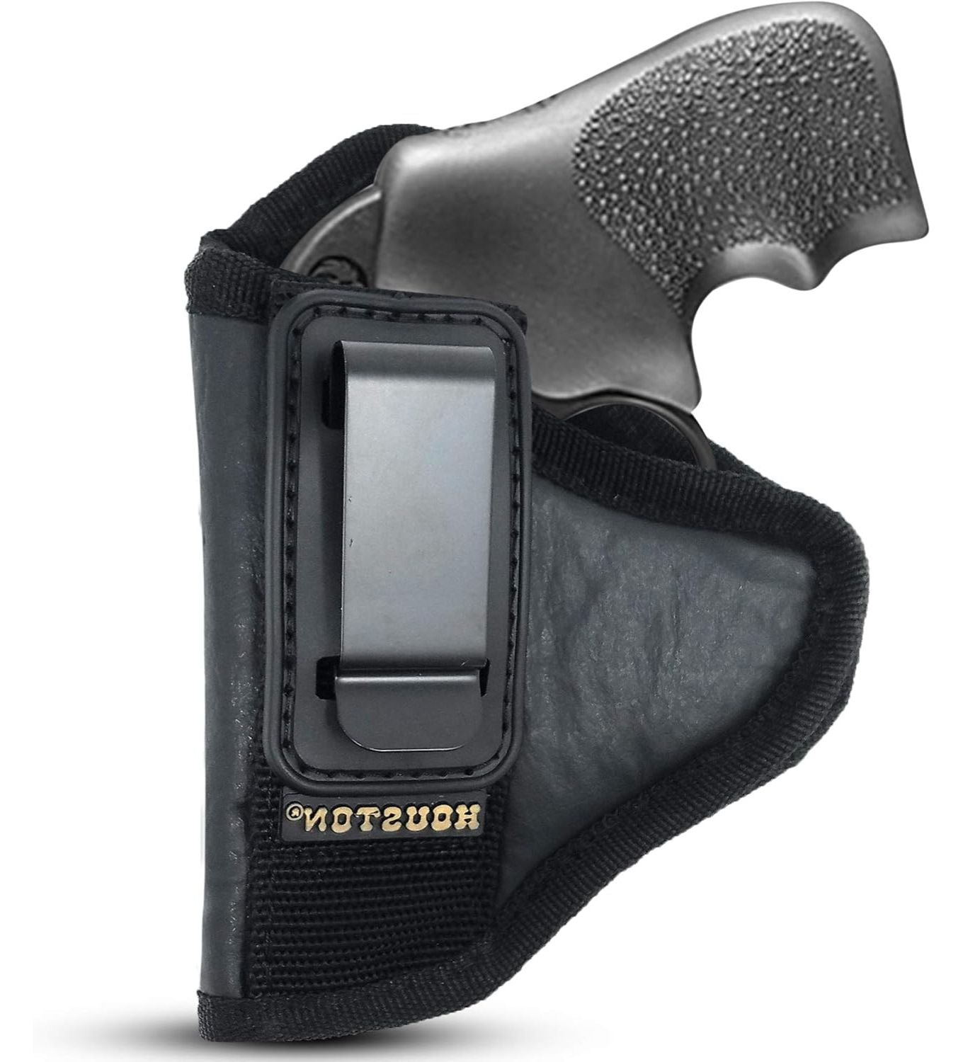 Eco-Leather Tuckable IWB Holster with Metal Clip – Pistols & Revolvers, Right & Left Hand