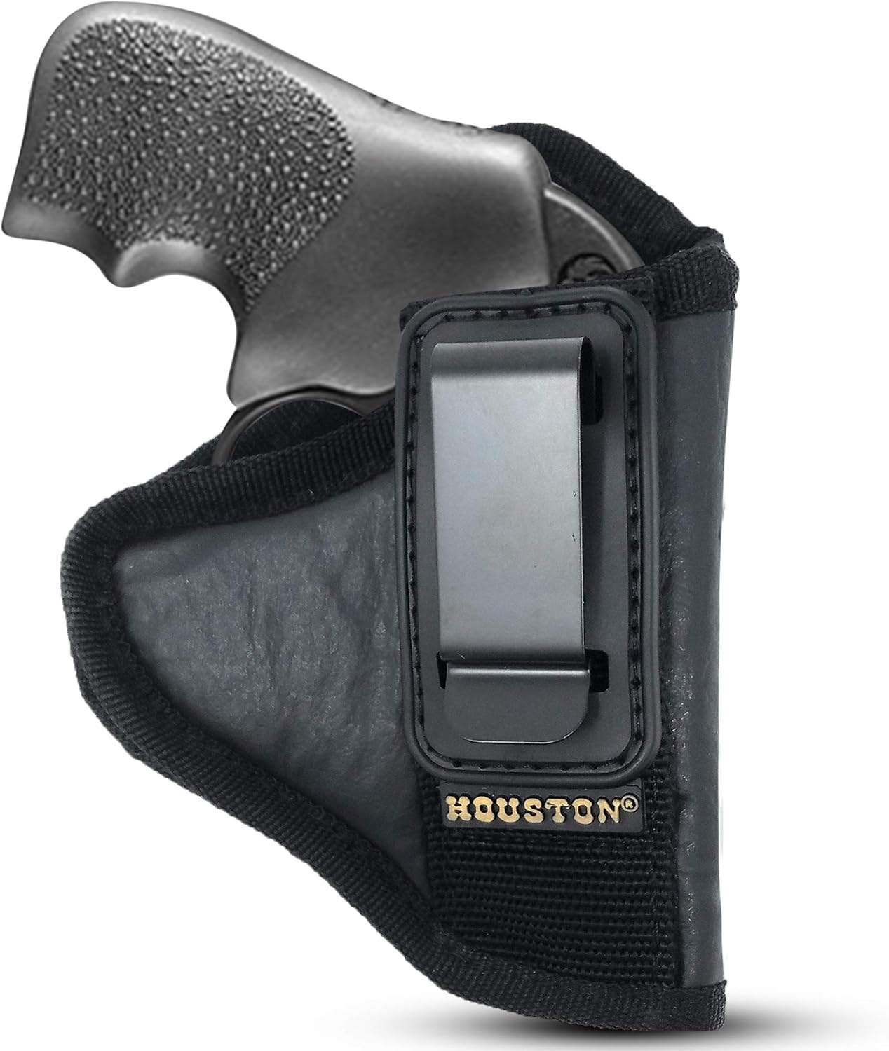 Eco-Leather Tuckable IWB Holster with Metal Clip – Pistols & Revolvers, Right & Left Hand
