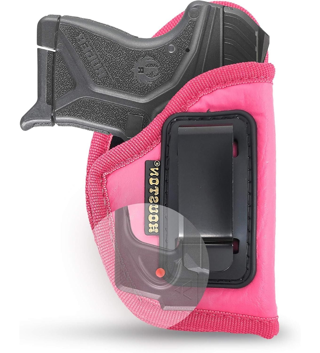 ECO-LEATHER Pink Holster IWB w/Laser