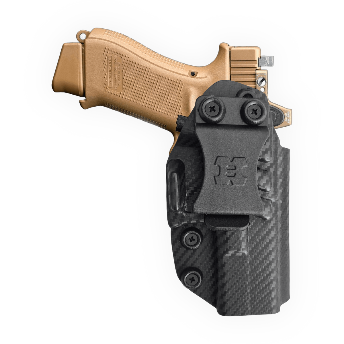 Carbon Fiber KYDEX IWB Holster – Right Hand
