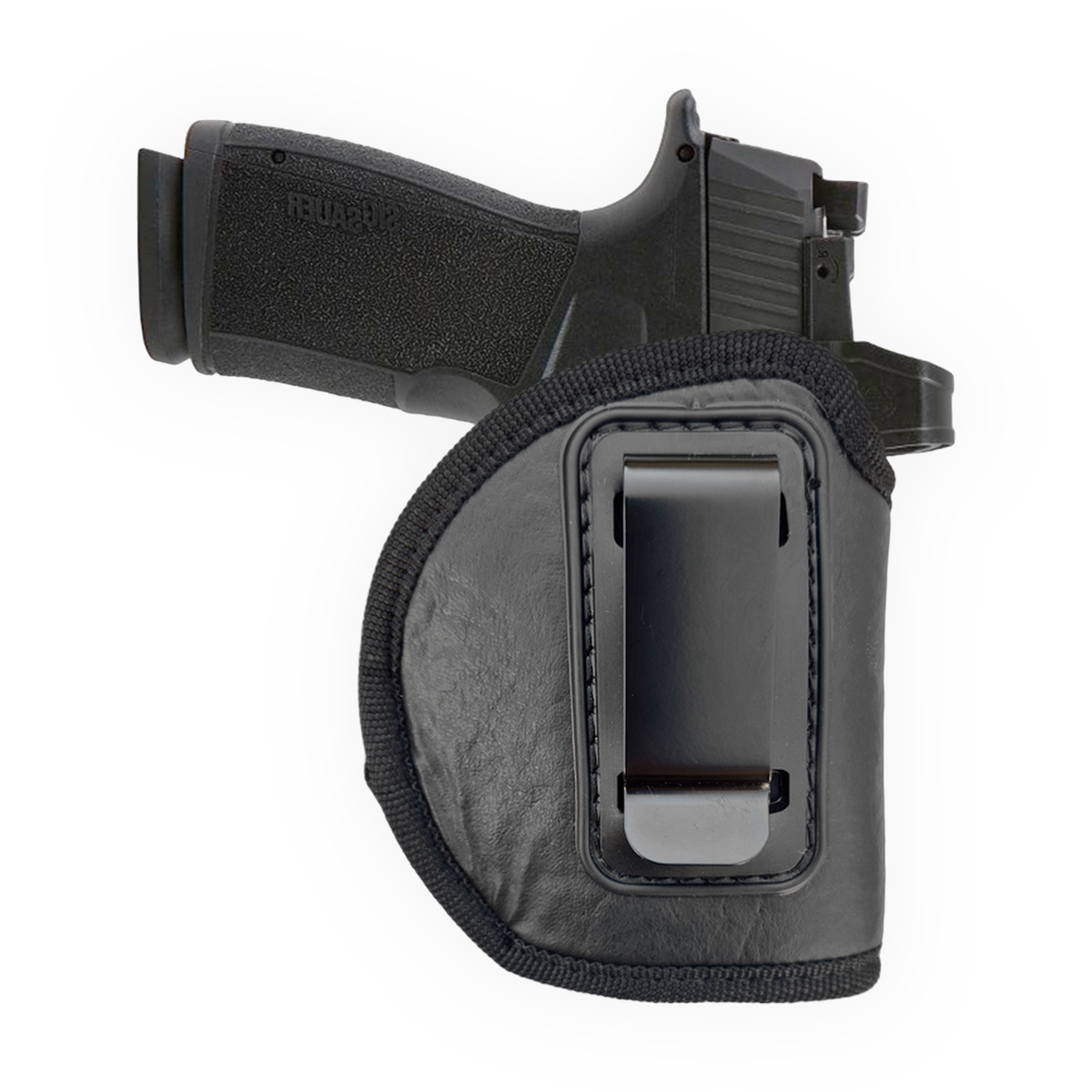 Eco-Leather 4-in-1 Concealed Carry Holster β IWB OWB Cross-Draw