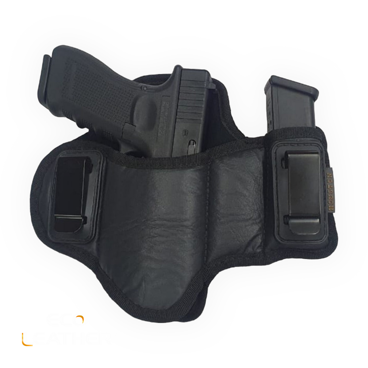 ECO-LEATHER- IWH Dual Clip w/Mag Holder