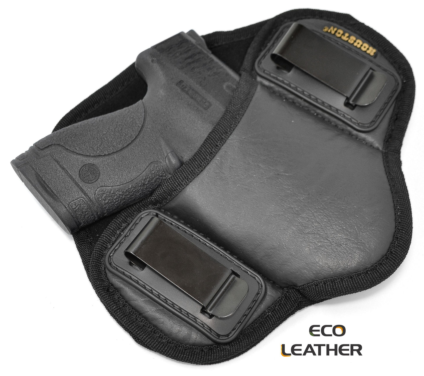 ECO-LEATHER IWB Dual Clip Ambi Holster