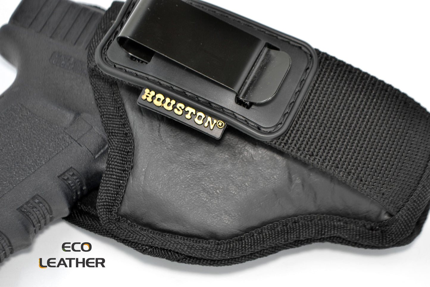 ECO - LEATHER Tuckable Holster IWB with metal clip