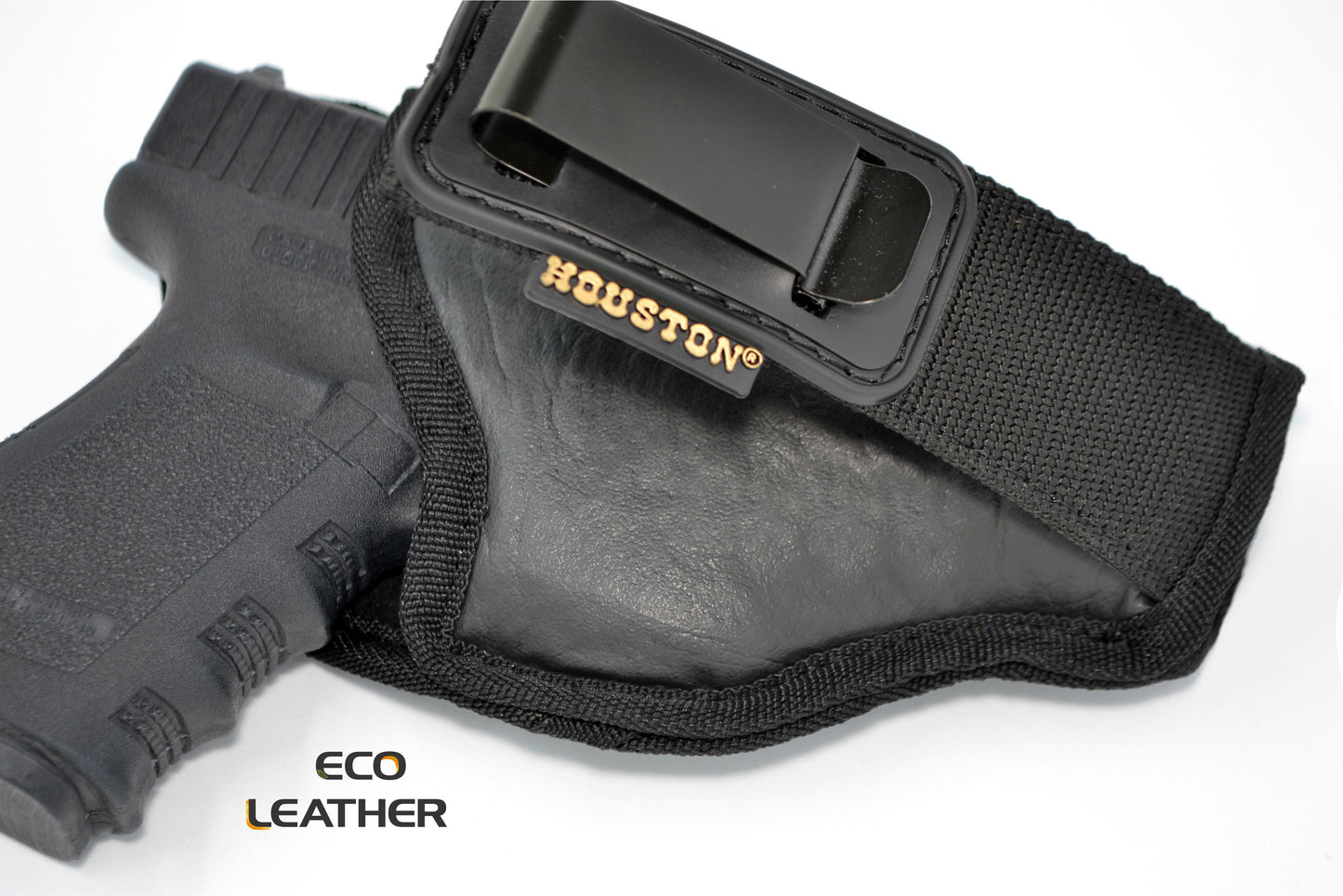 ECO - LEATHER Tuckable Holster IWB with metal clip