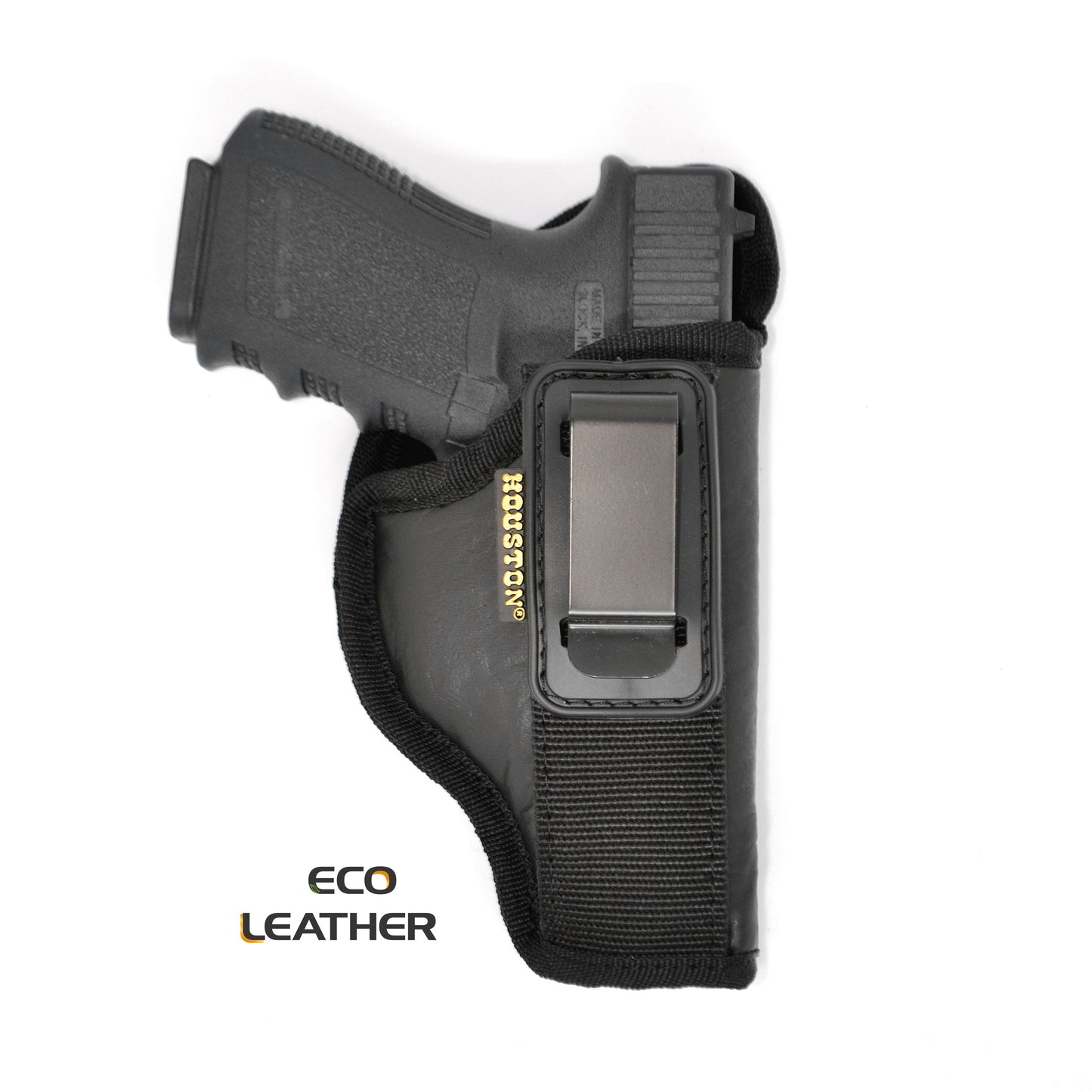 ECO - LEATHER Tuckable Holster IWB with metal clip