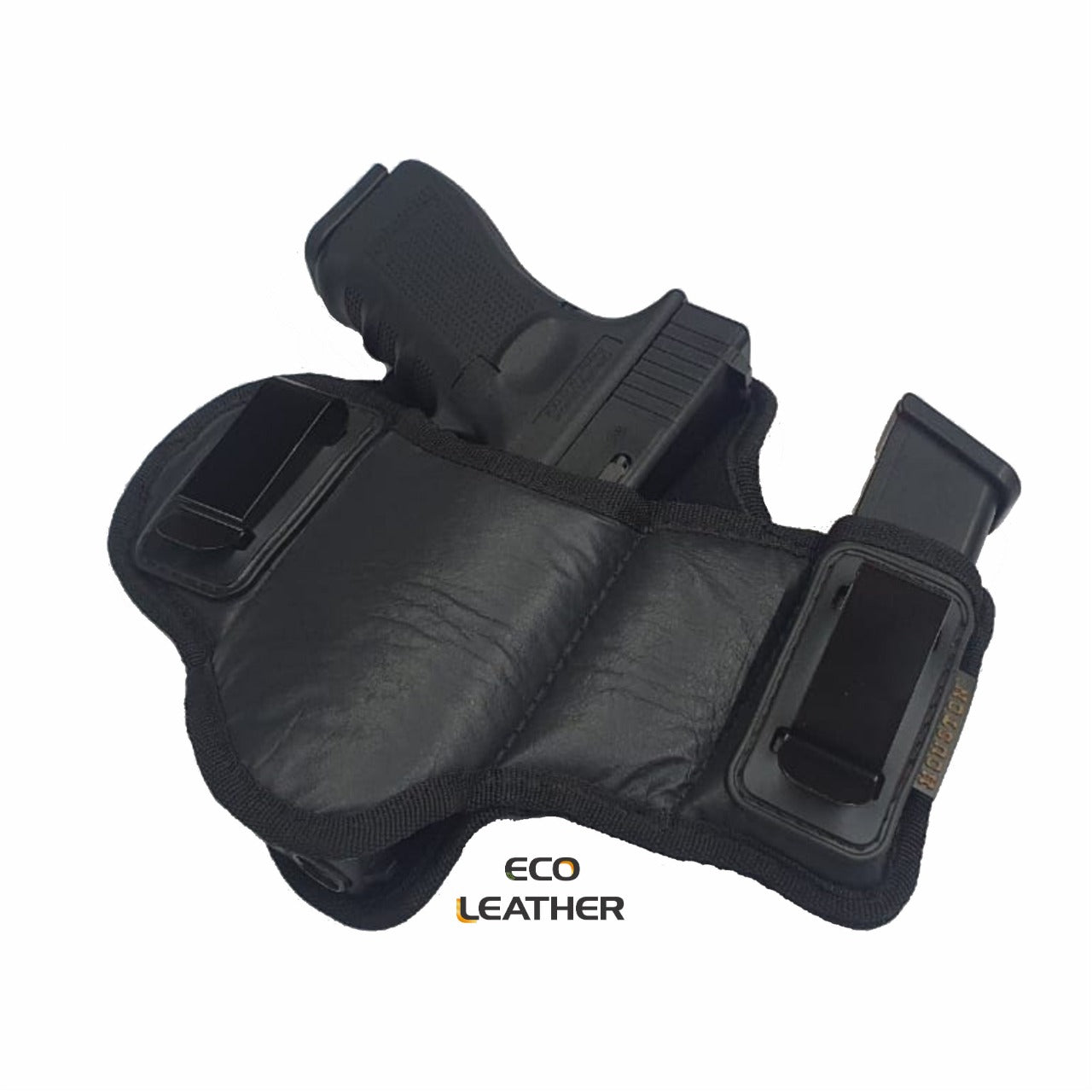 ECO-LEATHER- IWH Dual Clip w/Mag Holder