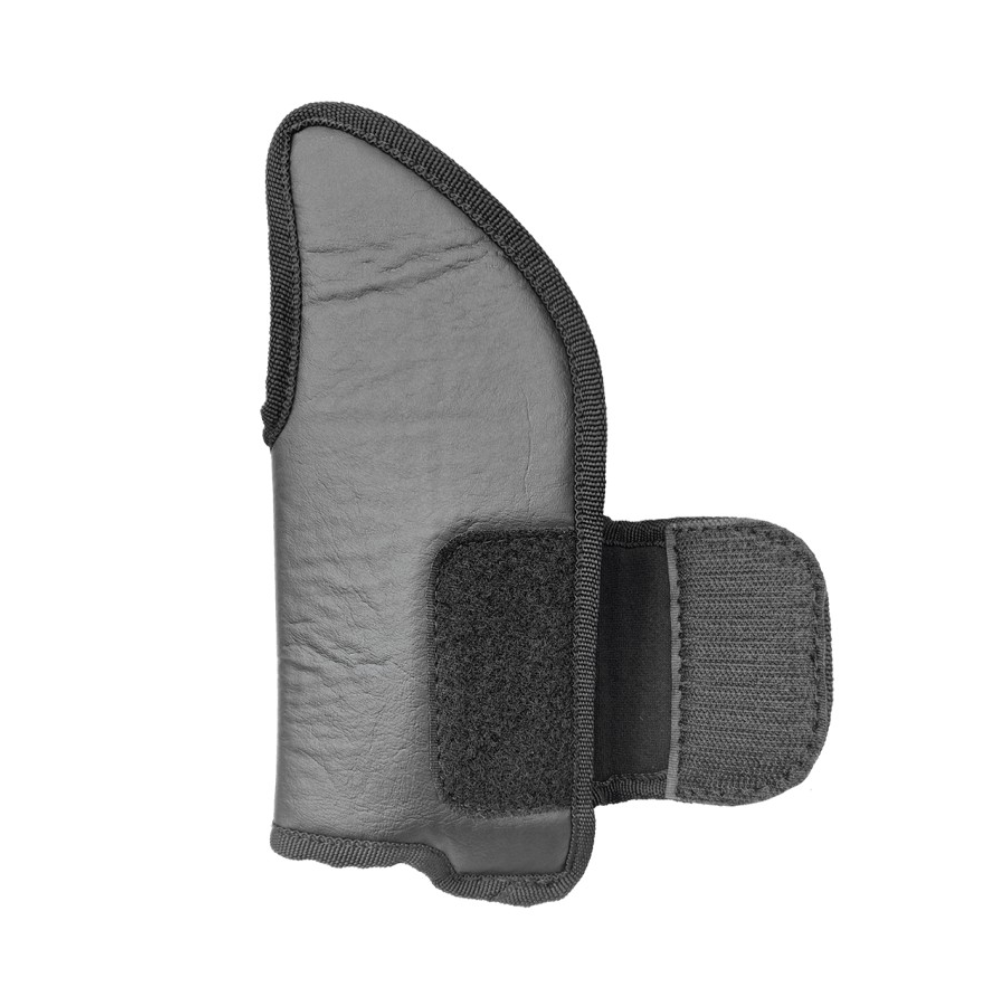 Eco-Leather IWB Holster with Light & Laser – Adjustable Metal Clip, Suede-Lined, Optics Ready