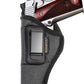 IWB Concealed Carry Holster – Eco Leather BLACK Gun Holster with Metal Clip for Glock, S&W & More