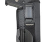 Tuckable IWB Holster for Concealed Carry – Eco Leather Holster with Metal Clip