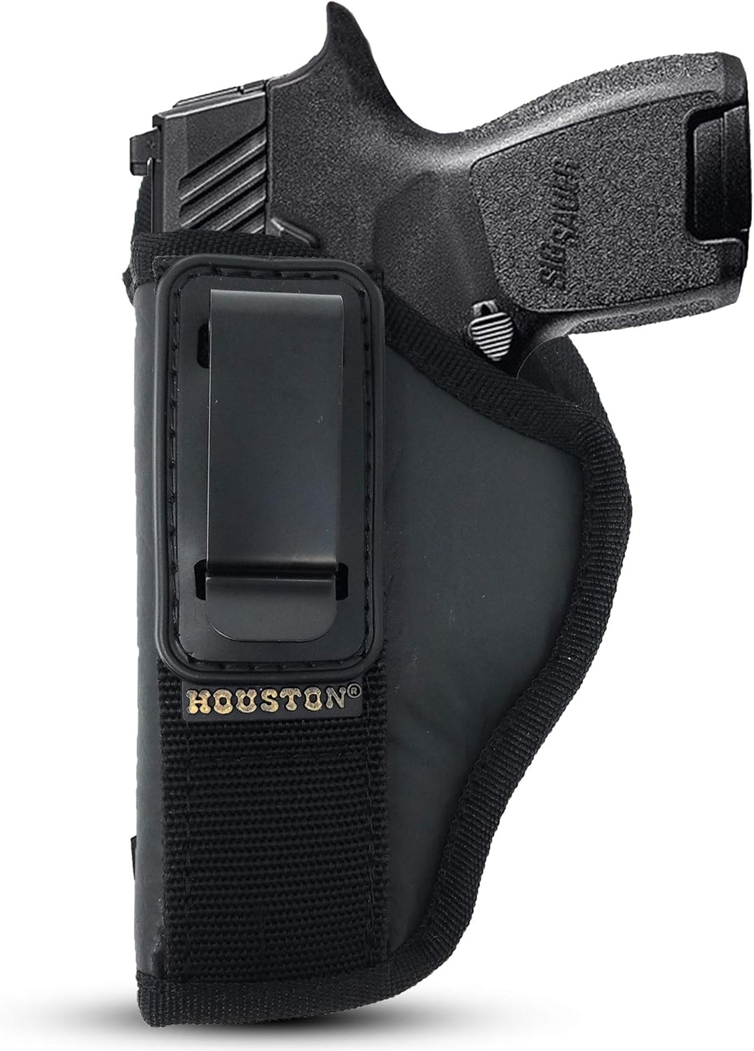 Eco-Leather Tuckable IWB Holster with Metal Clip – Pistols & Revolvers, Right & Left Hand