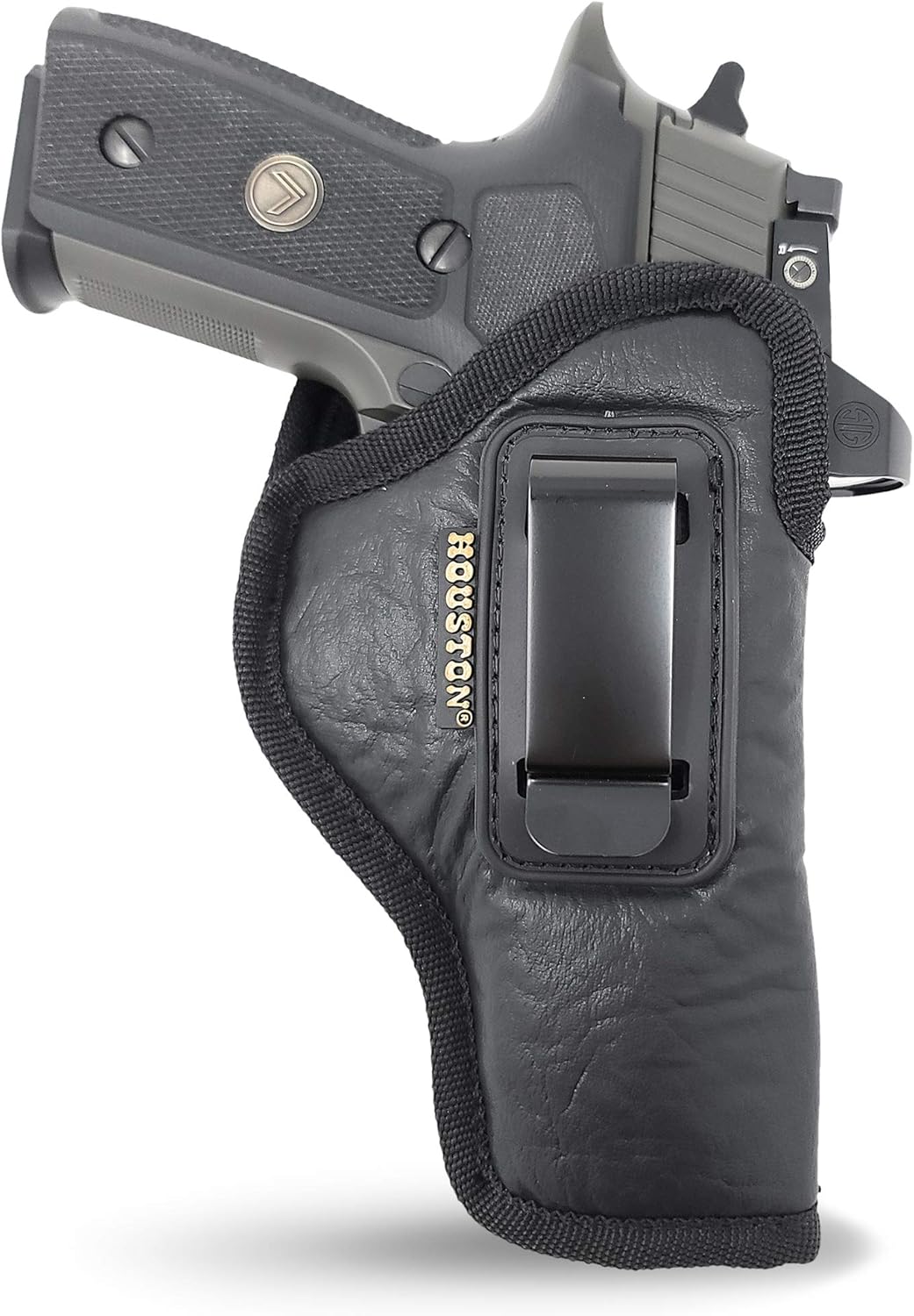 IWB Optics-Ready Holsters - Eco Leather Concealed Carry with Metal Clip