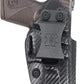 Carbon Fiber KYDEX IWB Holster – Right Hand | Suede-Lined, Adjustable Retention | 90+ Gun Models