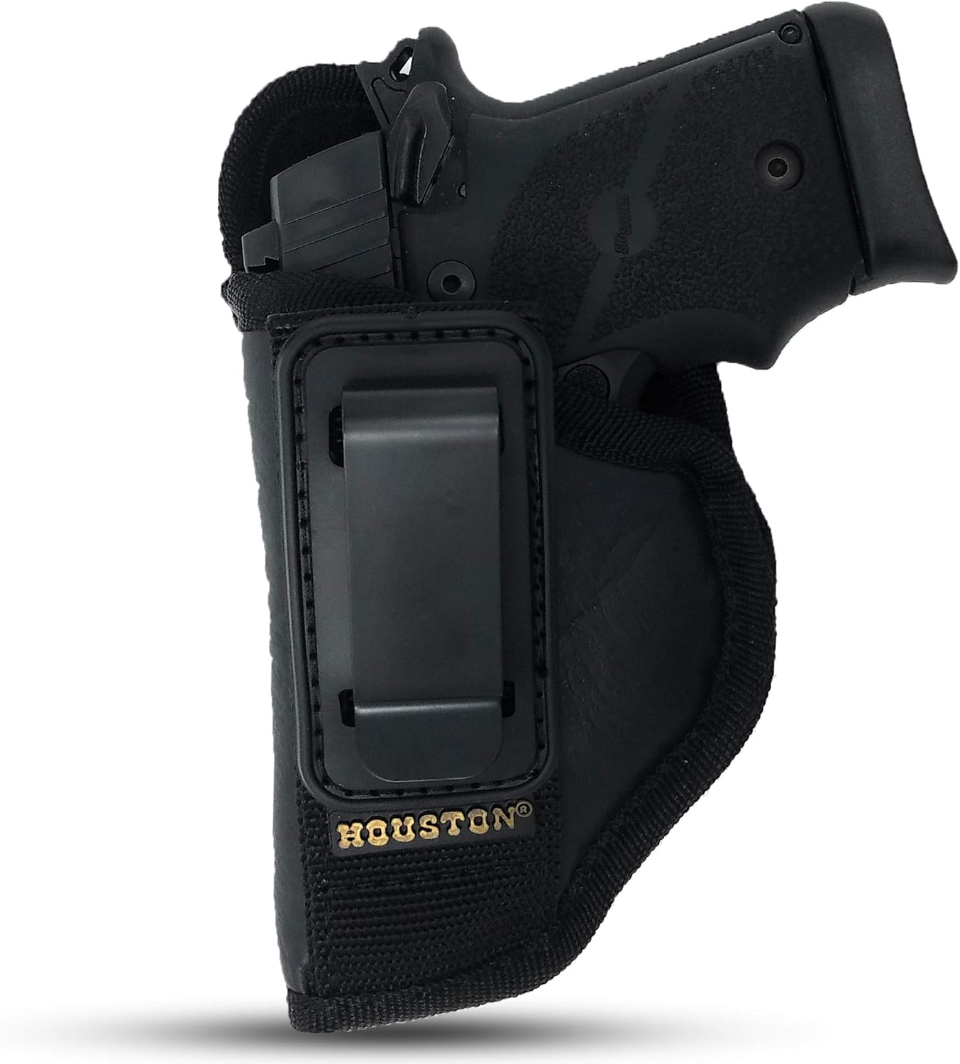 Eco-Leather Tuckable IWB Holster with Metal Clip – Pistols & Revolvers, Right & Left Hand