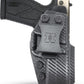 Carbon Fiber KYDEX IWB Holster – Right Hand | Suede-Lined, Adjustable Retention | 90+ Gun Models