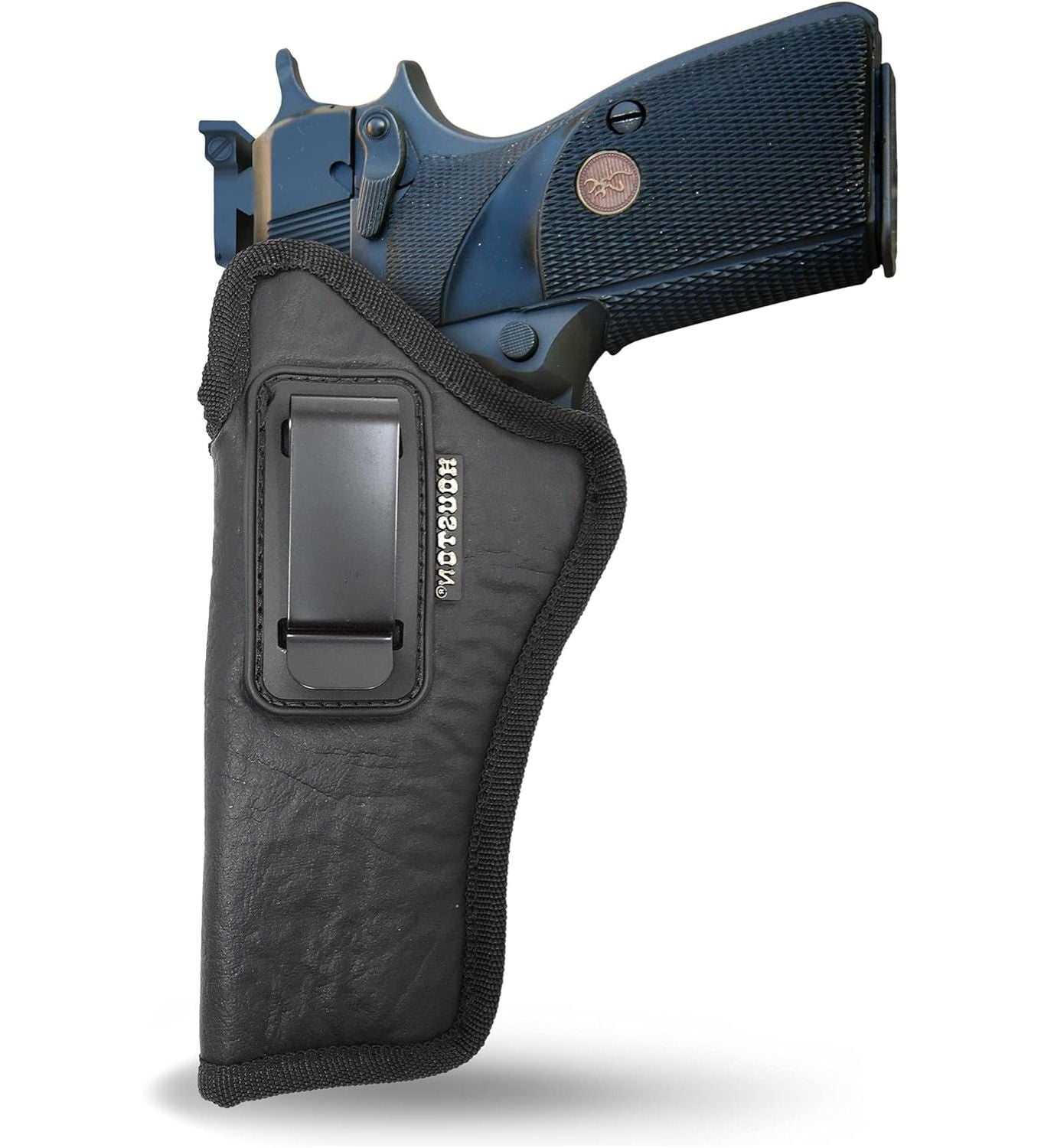 IWB Optics-Ready Holsters - Eco Leather Concealed Carry with Metal Clip