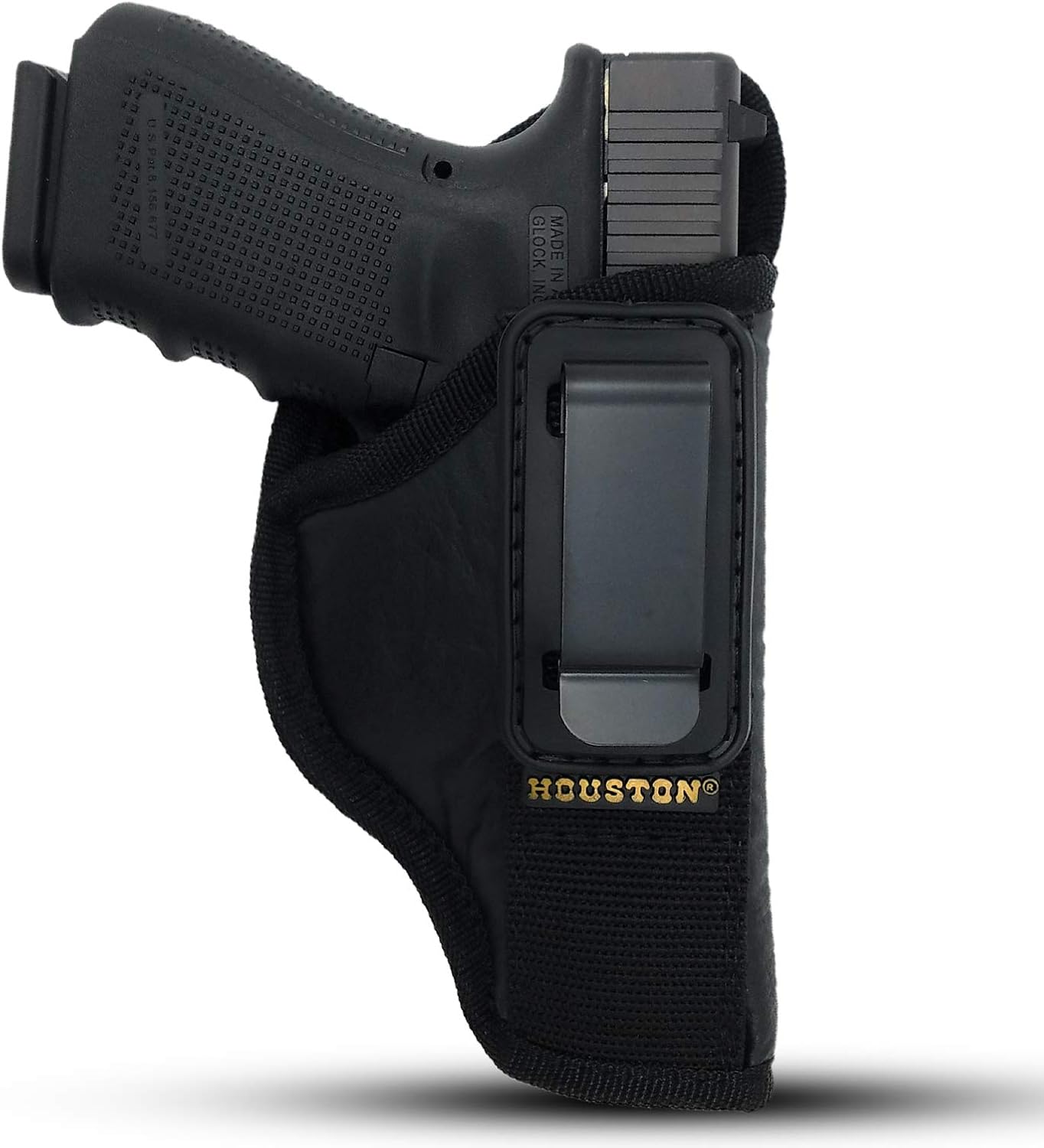Eco-Leather Tuckable IWB Holster with Metal Clip – Pistols & Revolvers, Right & Left Hand