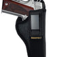 Eco-Leather Tuckable IWB Holster with Metal Clip – Pistols & Revolvers, Right & Left Hand
