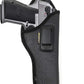 IWB Concealed Carry Holster – Eco Leather BLACK Gun Holster with Metal Clip for Glock, S&W & More