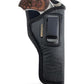 IWB Concealed Carry Holster – Eco Leather BLACK Gun Holster with Metal Clip for Glock, S&W & More