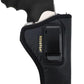 IWB Concealed Carry Holster – Eco Leather BLACK Gun Holster with Metal Clip for Glock, S&W & More