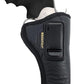 IWB Concealed Carry Holster – Eco Leather BLACK Gun Holster with Metal Clip for Glock, S&W & More