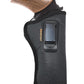 IWB Concealed Carry Holster – Eco Leather BLACK Gun Holster with Metal Clip for Glock, S&W & More