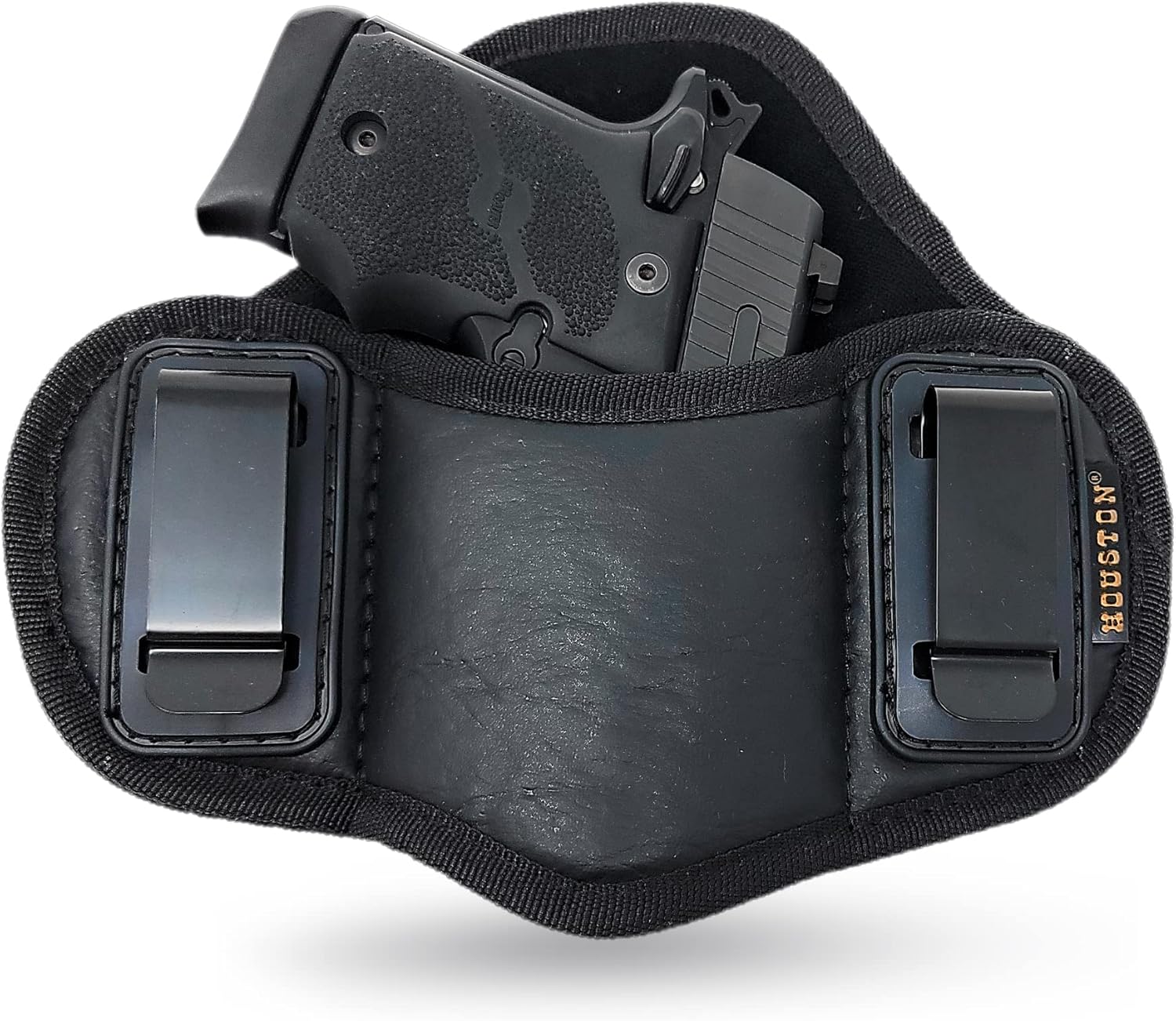 Eco-Leather IWB Dual Clip Ambidextrous Holster | Glock, SIG P365