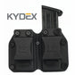 Premium KYDEX Magazine Holders/Matt Black