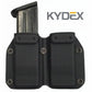 Premium KYDEX Magazine Holders/Matt Black