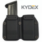 Premium KYDEX Magazine Holders/Matt Black