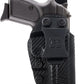 Carbon Fiber KYDEX IWB Holster – Right Hand | Suede-Lined, Adjustable Retention | 90+ Gun Models