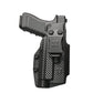 CARBON Fiber IWB KYDEX Holsters w/ Lights