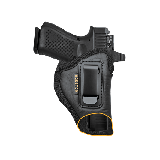 IWB Optics-Ready Holsters - Eco Leather Concealed Carry with Metal Clip
