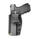 KYDEX IWH Holster – Left Hand | Suede-Lined, Adjustable Retention | 90+ Gun Models