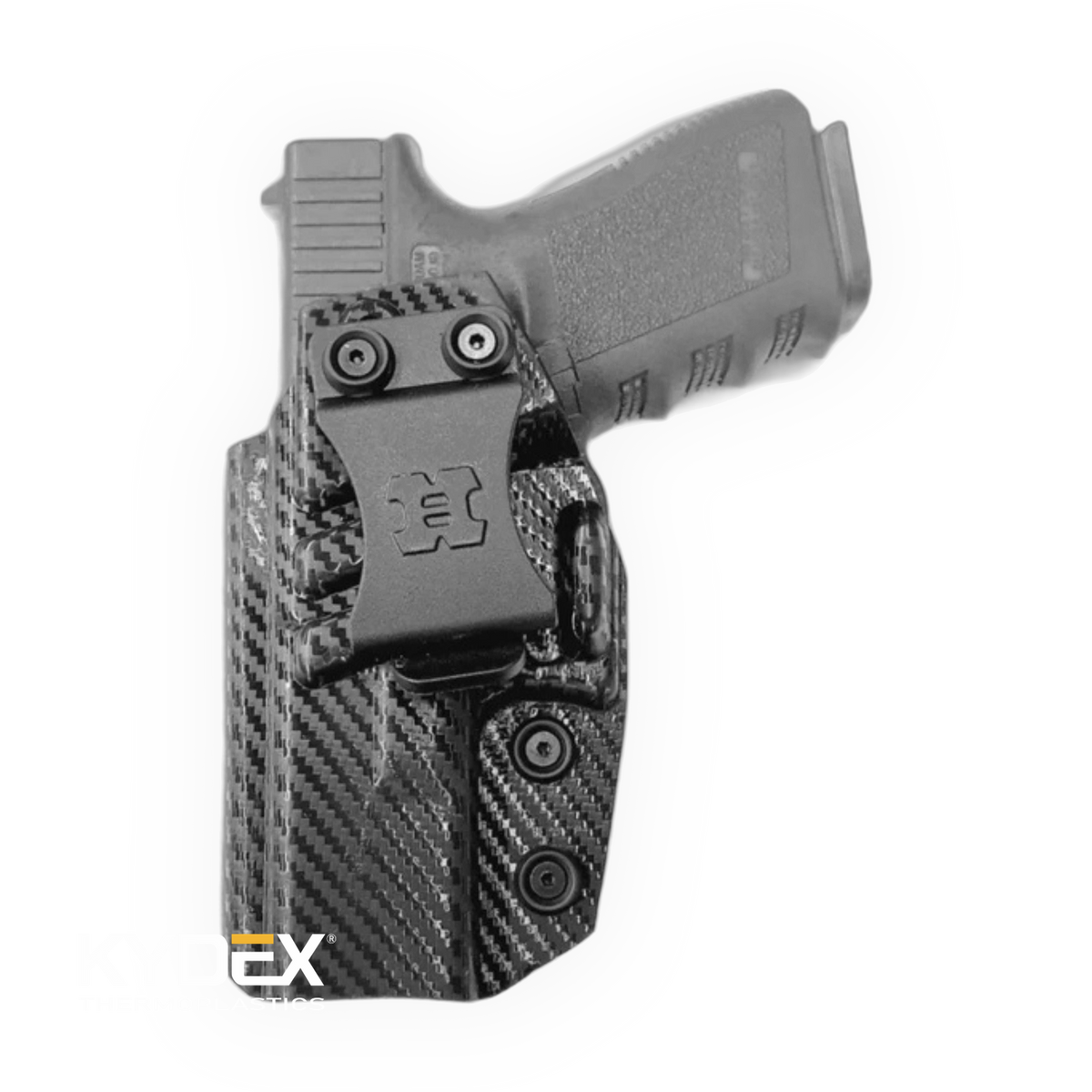 Carbon Fiber KYDEX IWB Holster – Left Hand