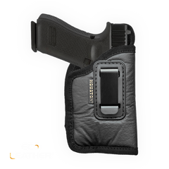 Eco-Leather IWB Holster with Laser – Suede-Lined, Metal Clip, Right & Left Hand