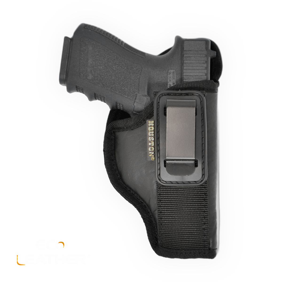 Eco-Leather Tuckable IWB Holster with Metal Clip – Pistols & Revolvers, Right & Left Hand