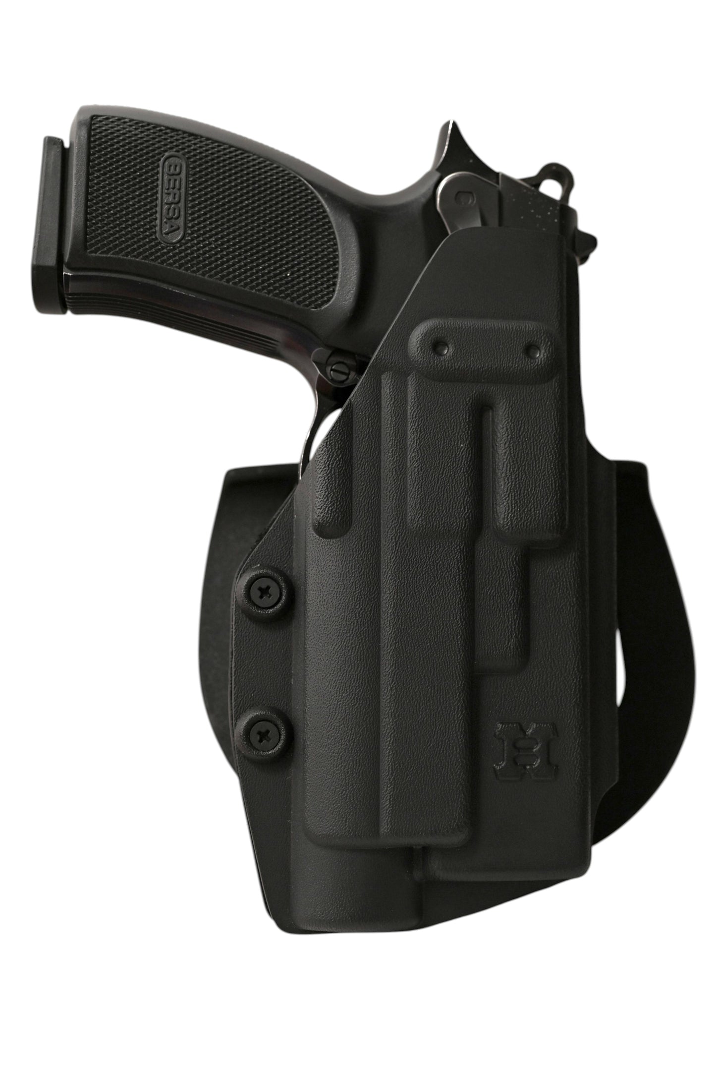 KYDEX IWB/OWB Holster with Weapon Light | Suede-Lined, Adjustable Retention | Right & Left Hand