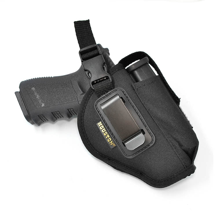 IN&OUT Holster with Mag Pouch and Snap – Houston Gun Holsters, LLC