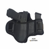 ECO-LEATHER- IWH Dual Clip w/ Mag Holder -  Holster